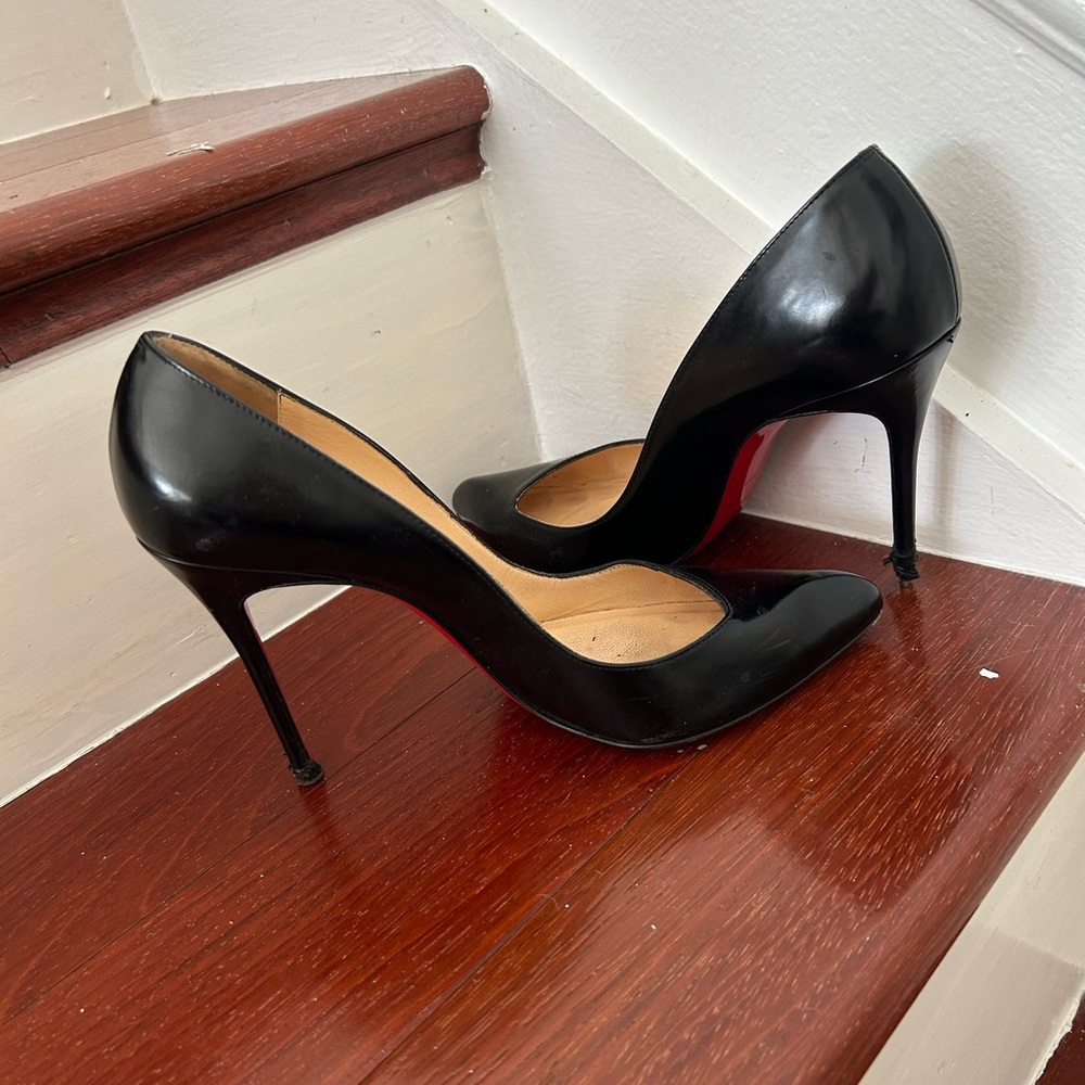 Christian Louboutin patent leather heels